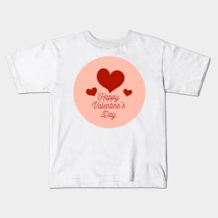 Happy Valentines Day Kids T-Shirt